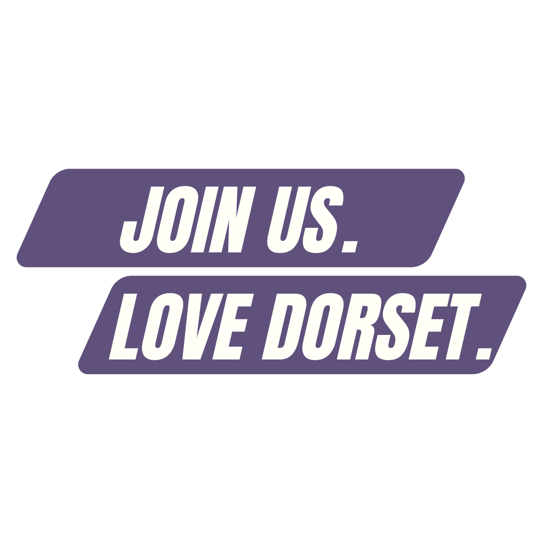Join us. Love Dorset logo.
